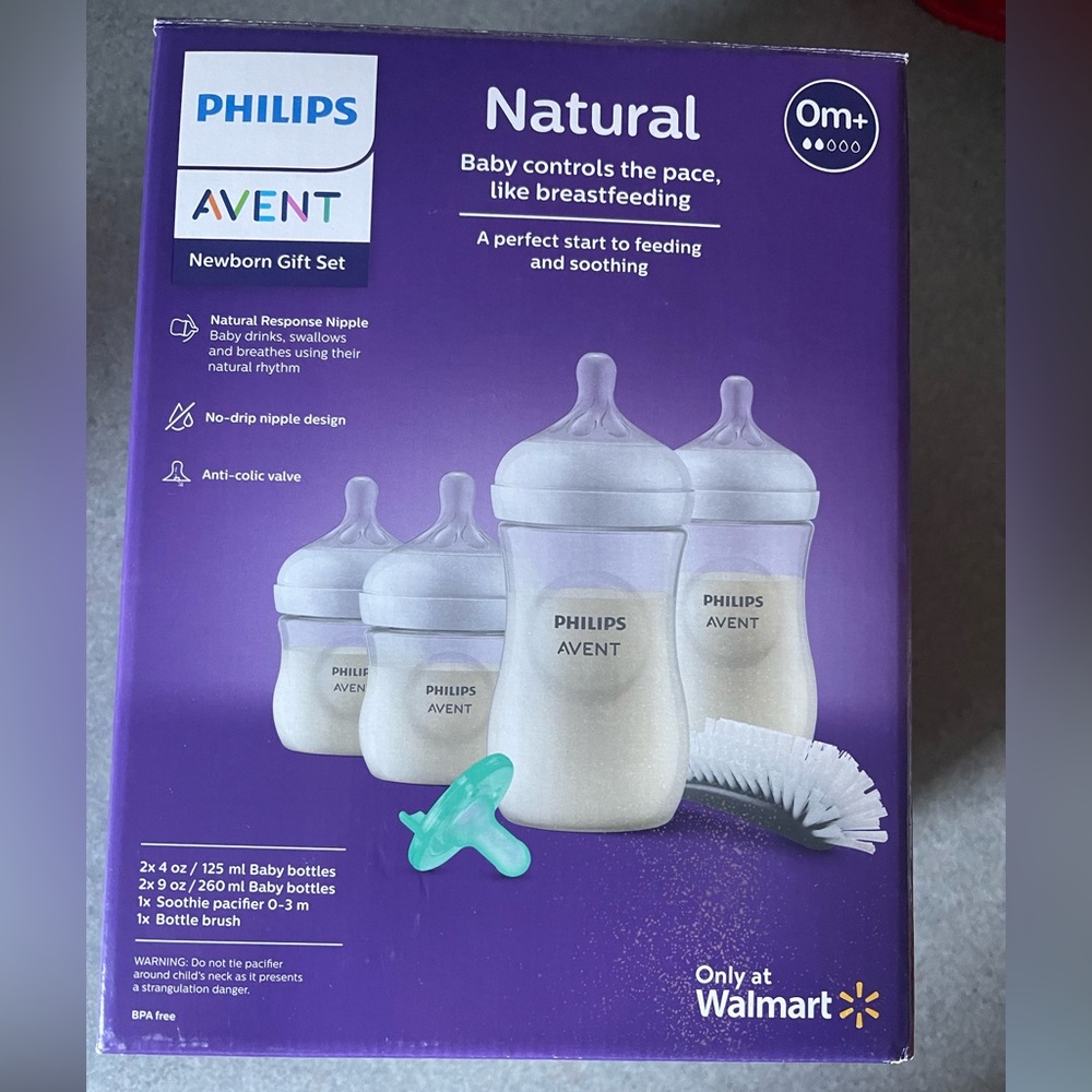 Avent natural bottle set